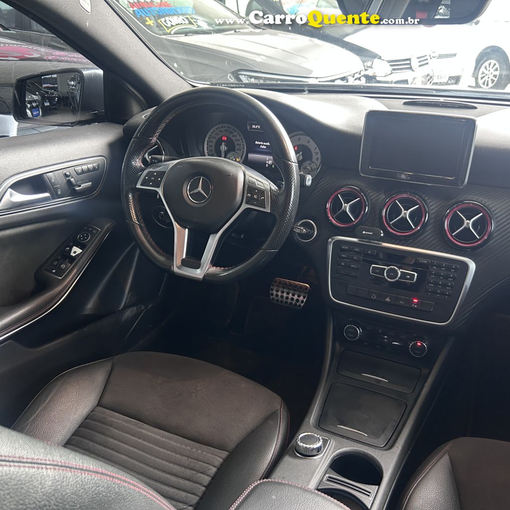 MERCEDES-BENZ   A250 TURBO SPORT 2.0   CINZA 2015 2.0 GASOLINA - Loja
