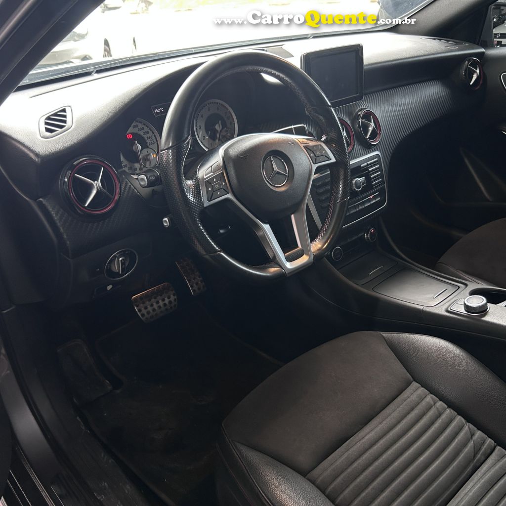 MERCEDES-BENZ   A250 TURBO SPORT 2.0   CINZA 2015 2.0 GASOLINA - Loja