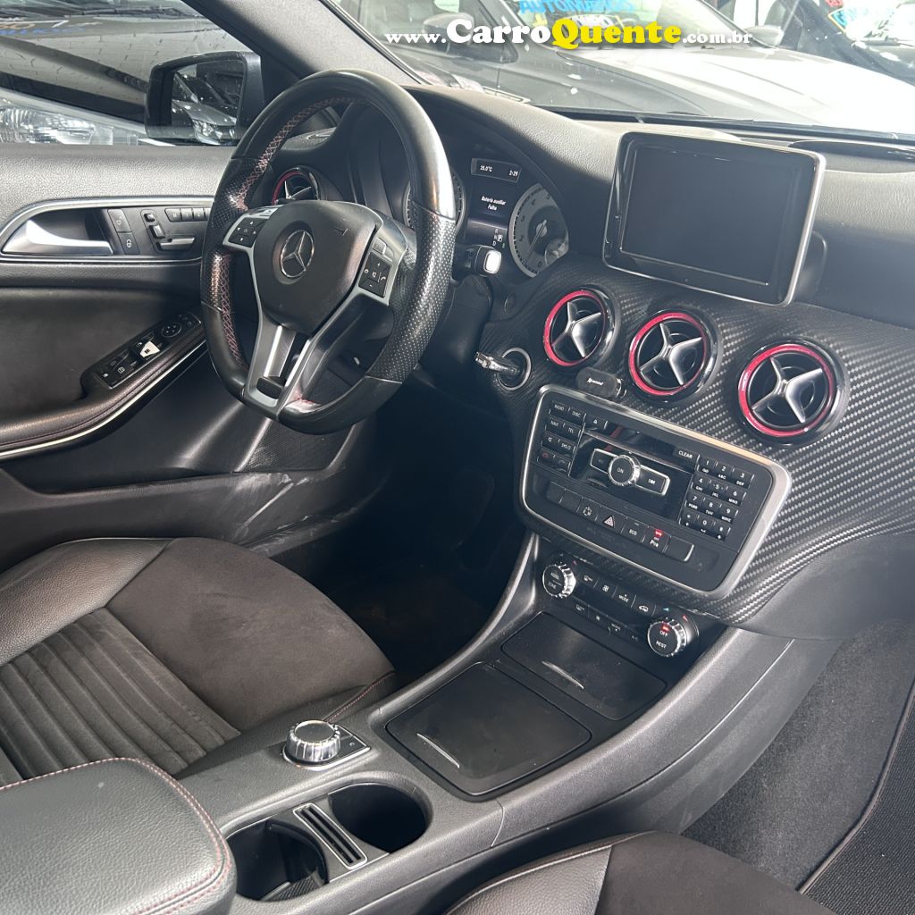MERCEDES-BENZ   A250 TURBO SPORT 2.0   CINZA 2015 2.0 GASOLINA - Loja
