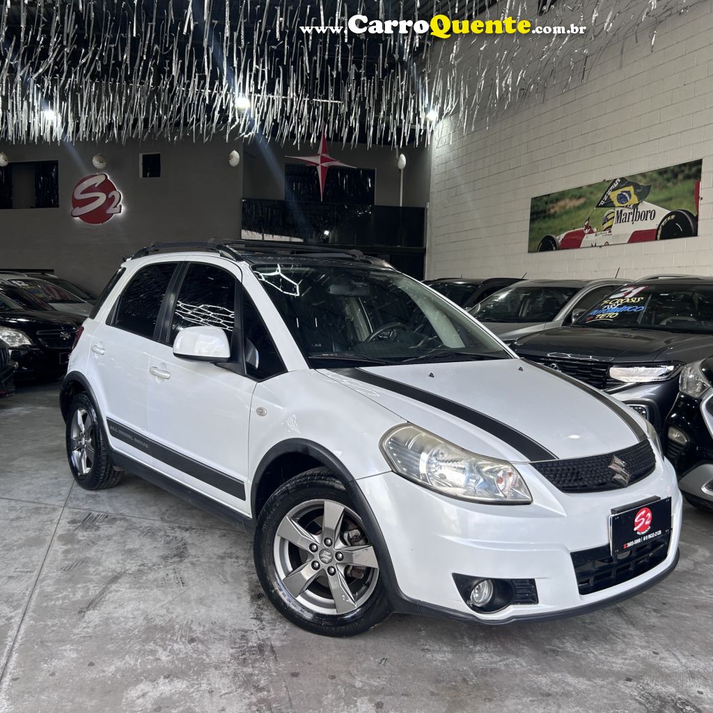SUZUKI   SX4 2.0 16V 145CV 4WD 5P AUT.   BRANCO 2012 2.0 GASOLINA - Loja
