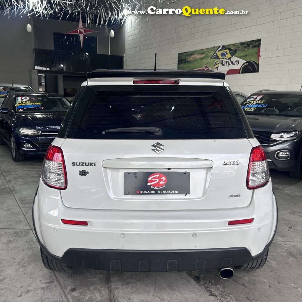 SUZUKI   SX4 2.0 16V 145CV 4WD 5P AUT.   BRANCO 2012 2.0 GASOLINA - Loja