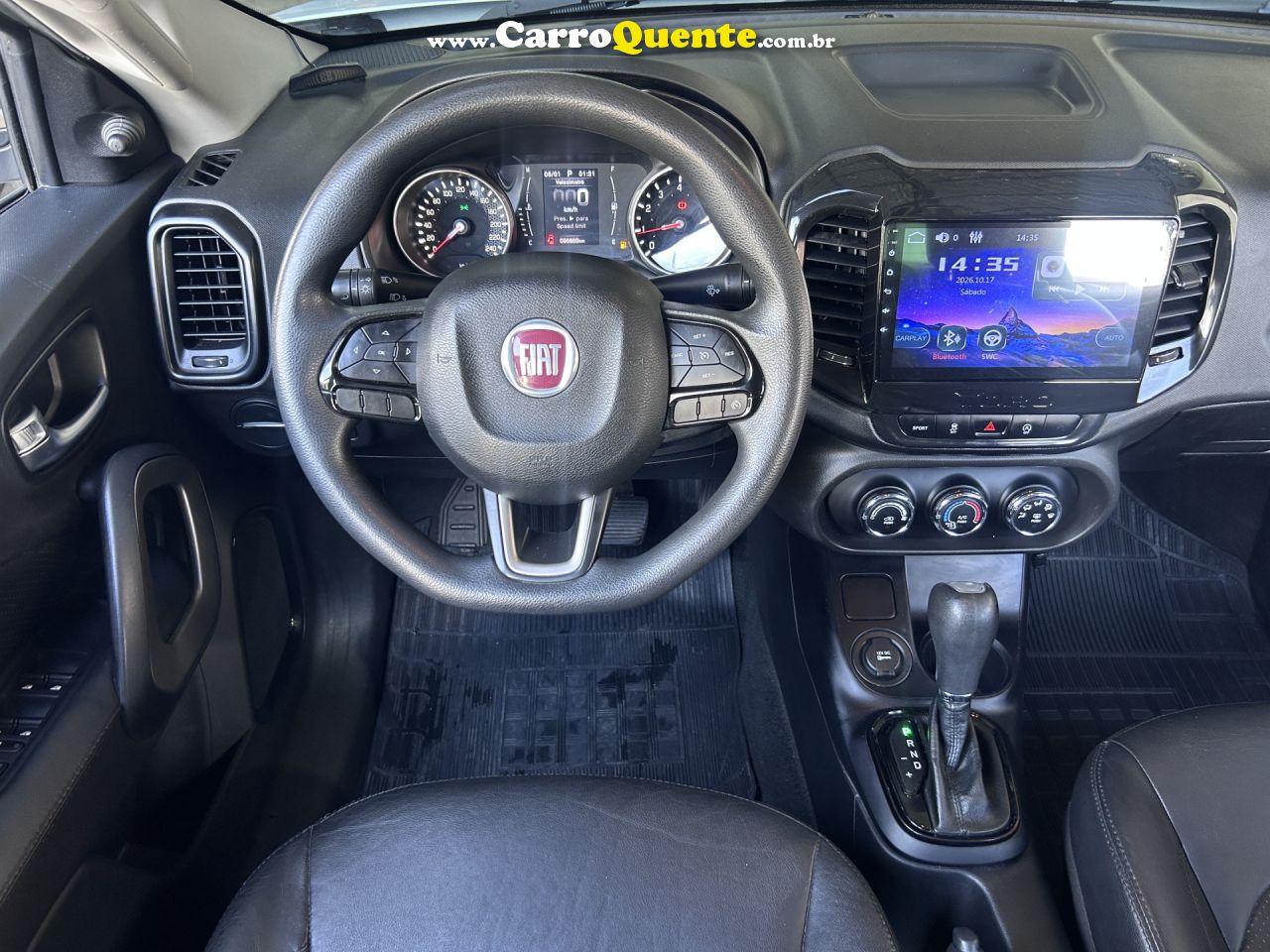FIAT   TORO ENDURANCE 1.8 16V FLEX AUT.   BRANCO 2020 1.8 FLEX - Loja
