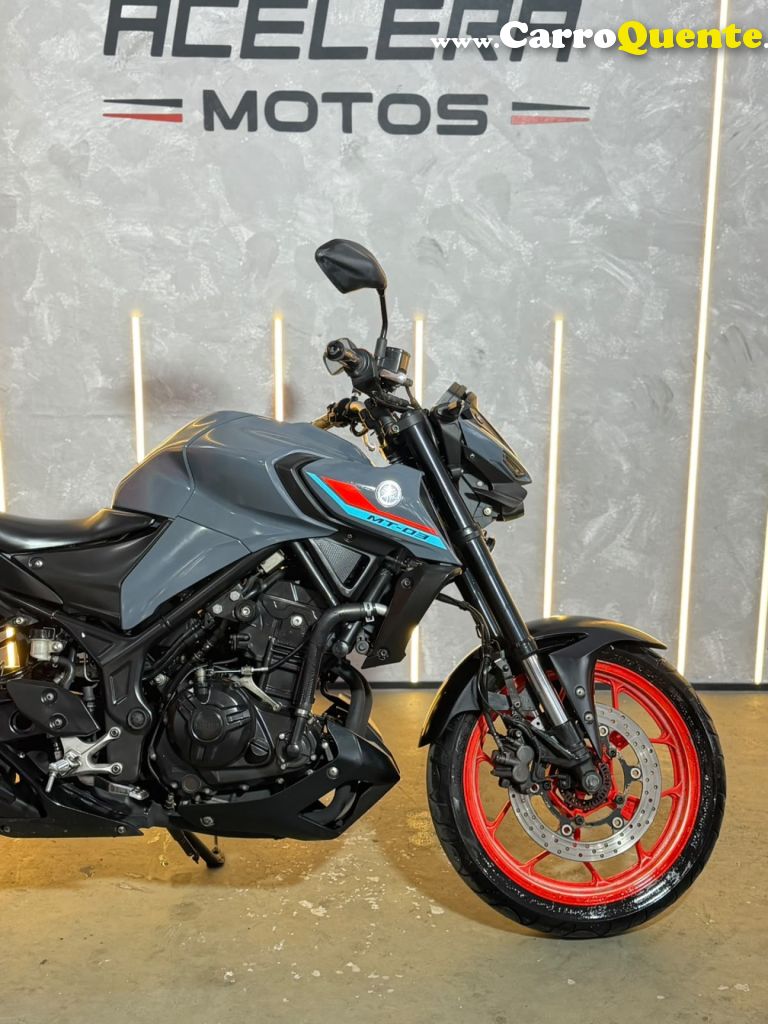 YAMAHA    MT03 ABS   CINZA 2022 1.0 GASOLINA - Loja