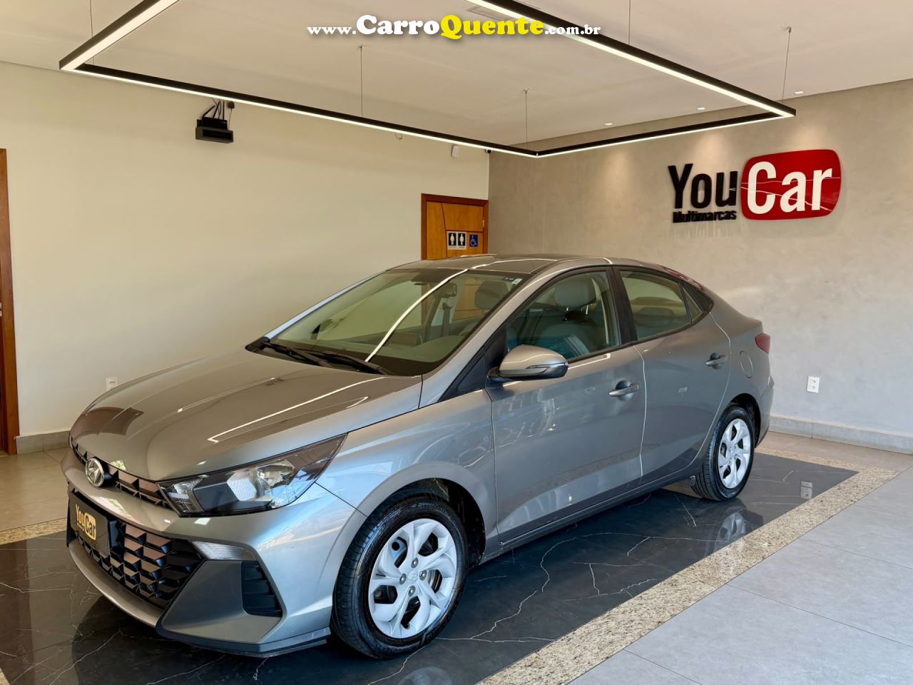 HYUNDAI   HB20S C.PLUSC.STYLE1.0 FLEX 12V MEC. 4P   CINZA 2026 1.0 FLEX - Loja