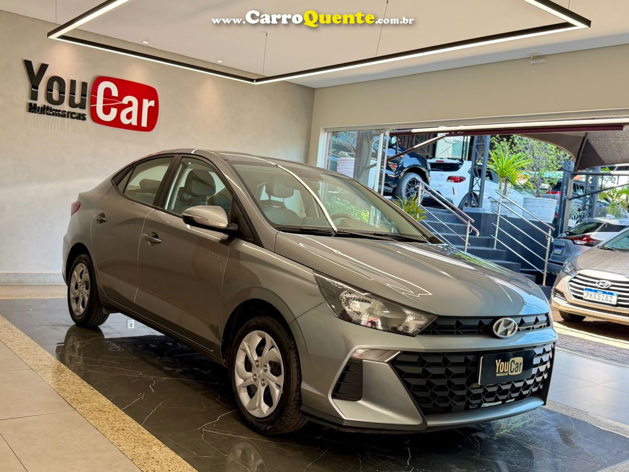HYUNDAI   HB20S C.PLUSC.STYLE1.0 FLEX 12V MEC. 4P   CINZA 2026 1.0 FLEX - Loja