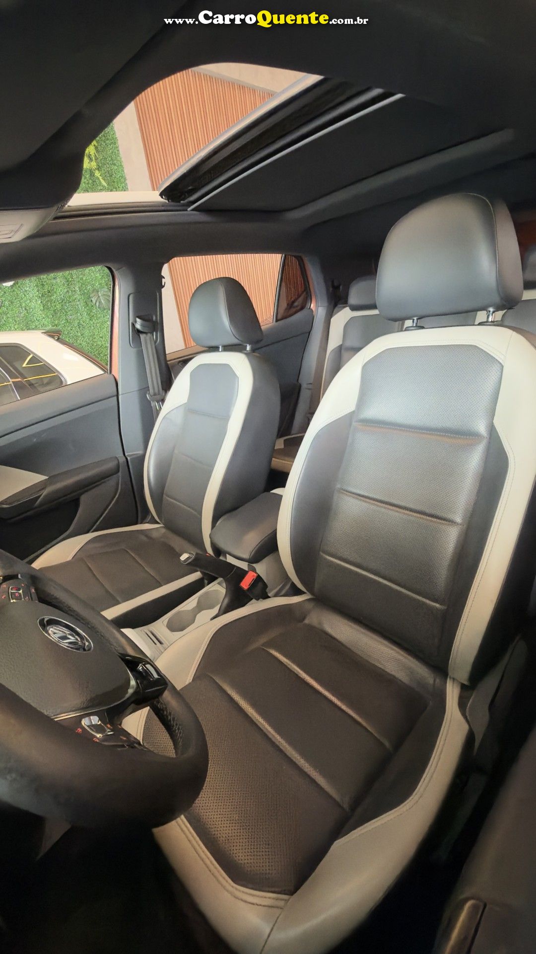 VOLKSWAGEN   T-CROSS HIGHLINE 1.4 TSI FLEX 16V 5P AUT   MARROM 2020 1.4 FLEX - Loja