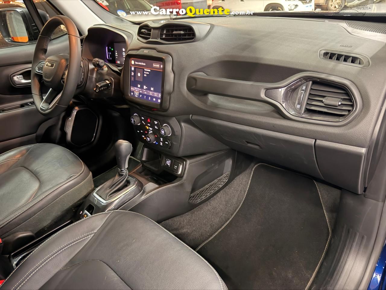 JEEP   RENEGADE LONG. T270 1.3 TB 4X2 FLEX AUT.   AZUL 2023 1.3 FLEX - Loja
