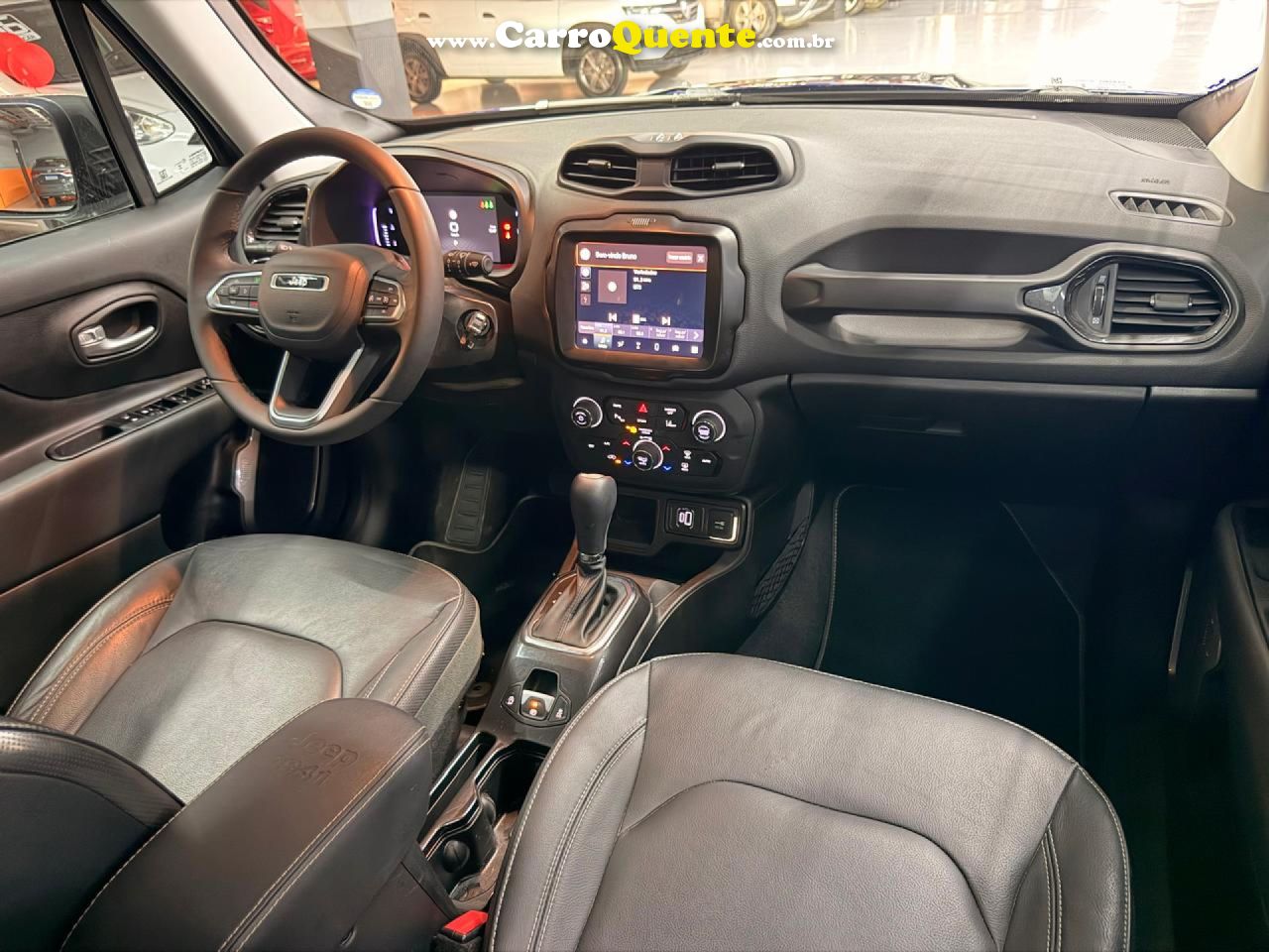 JEEP   RENEGADE LONG. T270 1.3 TB 4X2 FLEX AUT.   AZUL 2023 1.3 FLEX - Loja