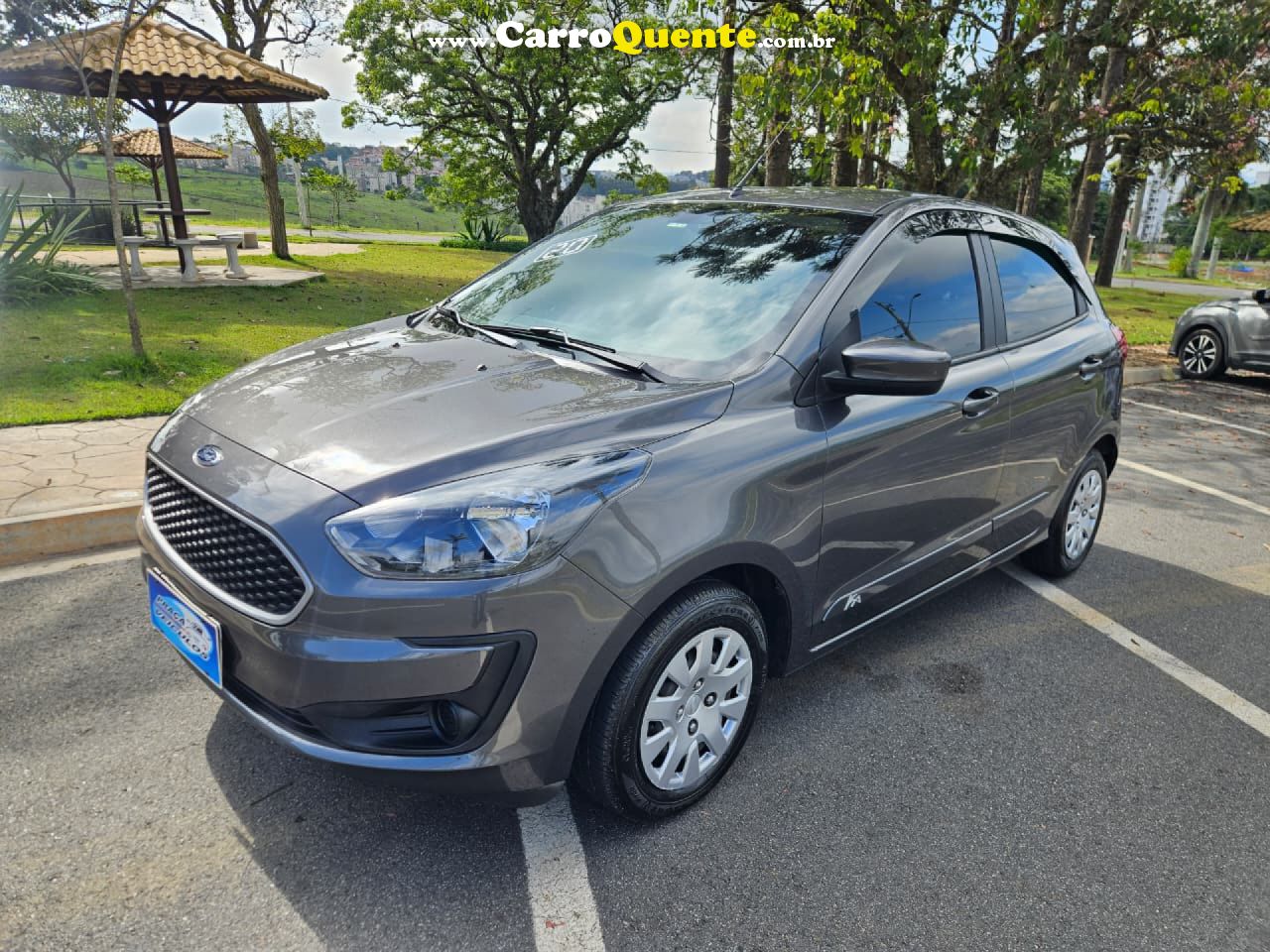 FORD   KA 1.0 SESE PLUS TIVCT FLEX 5P   CINZA 2020 1.0 FLEX - Loja