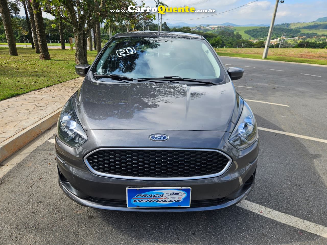 FORD   KA 1.0 SESE PLUS TIVCT FLEX 5P   CINZA 2020 1.0 FLEX - Loja