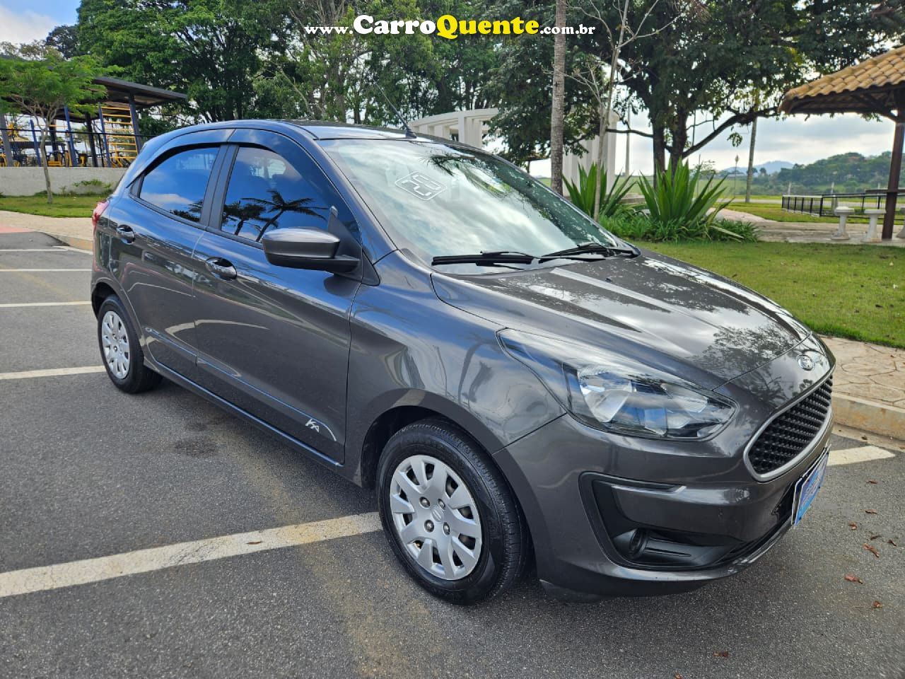 FORD   KA 1.0 SESE PLUS TIVCT FLEX 5P   CINZA 2020 1.0 FLEX - Loja