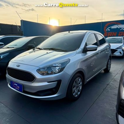 FORD   KA 1.0 SESE PLUS TIVCT FLEX 5P   PRATA 2019 1.0 FLEX
