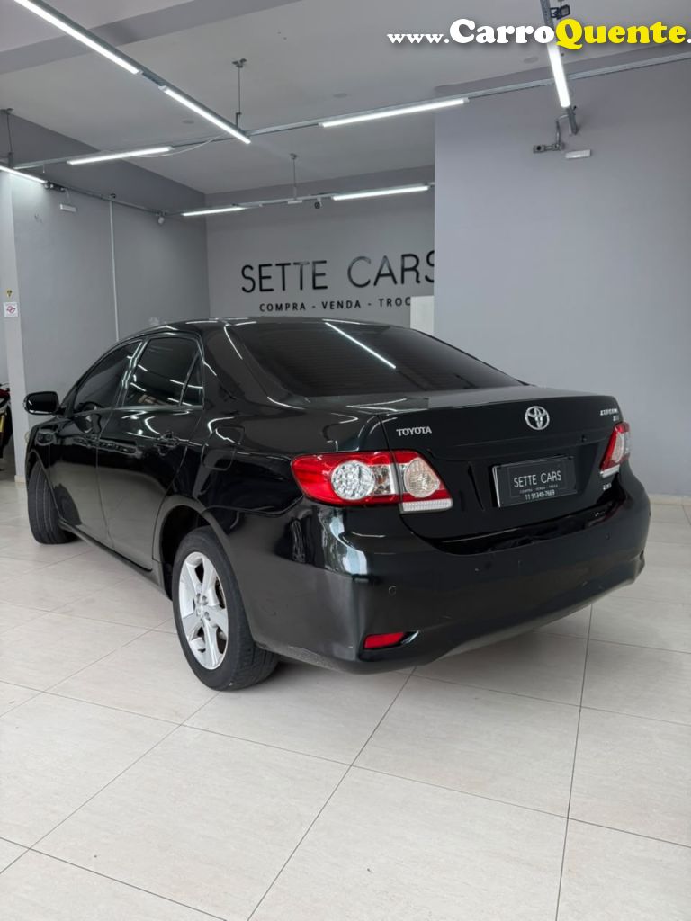 TOYOTA   COROLLA XEI 2.0 FLEX 16V AUT.   PRETO 2012 2.0 FLEX - Loja