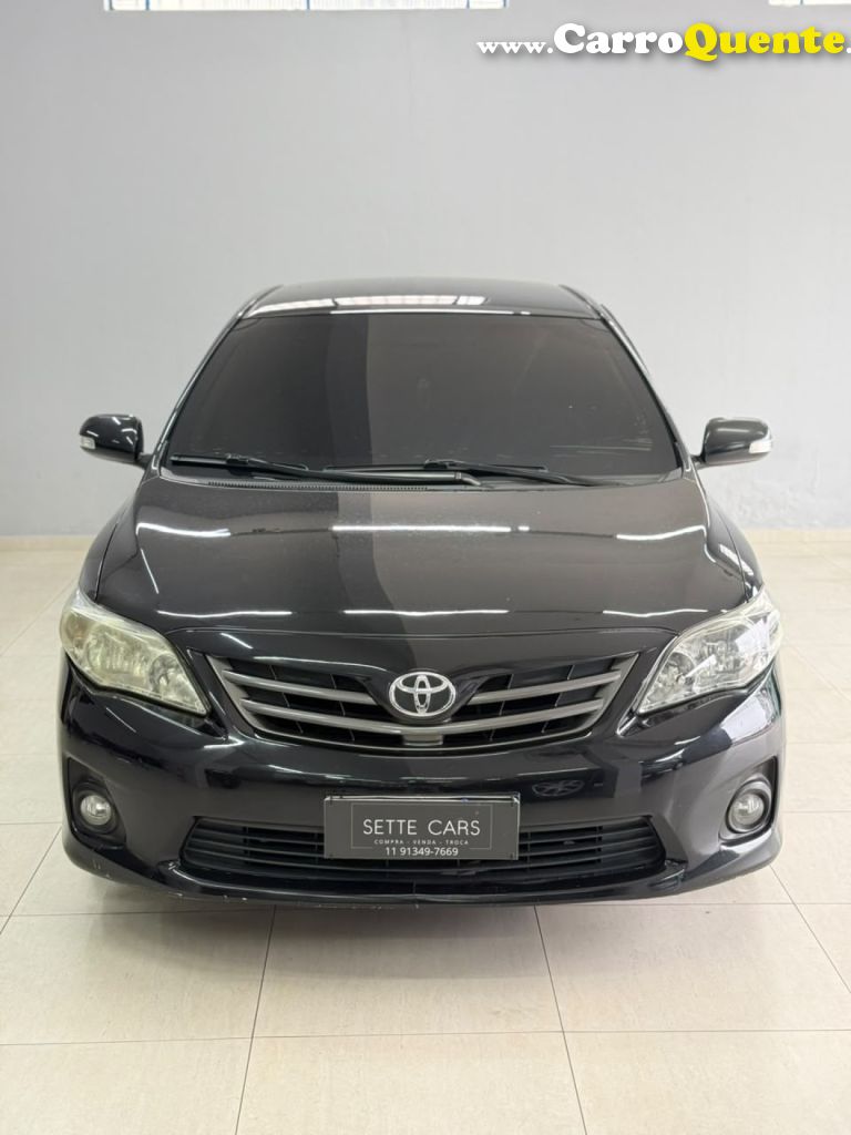 TOYOTA   COROLLA XEI 2.0 FLEX 16V AUT.   PRETO 2012 2.0 FLEX - Loja