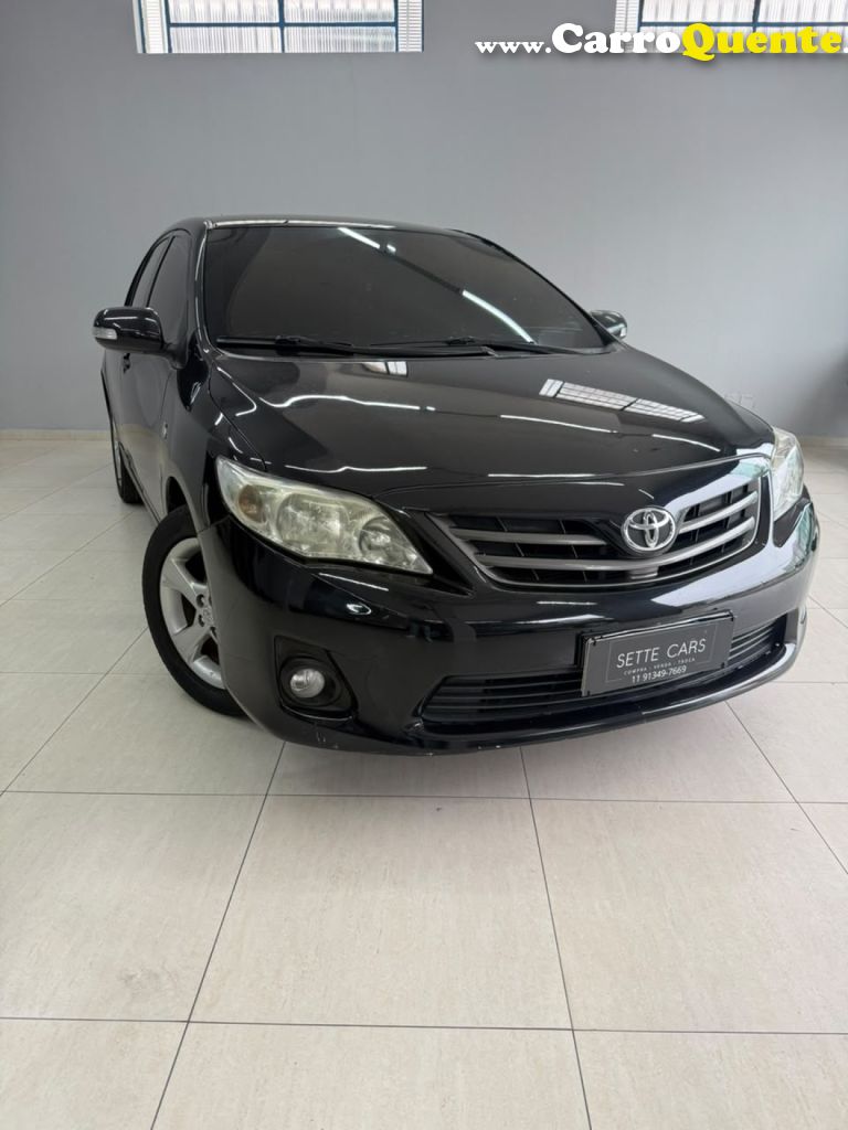 TOYOTA   COROLLA XEI 2.0 FLEX 16V AUT.   PRETO 2012 2.0 FLEX - Loja