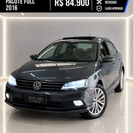 VOLKSWAGEN   JETTA COMFORTLINE 1.4 TSI 16V 4P AUT.   CINZA 2016 1.4 GASOLINA