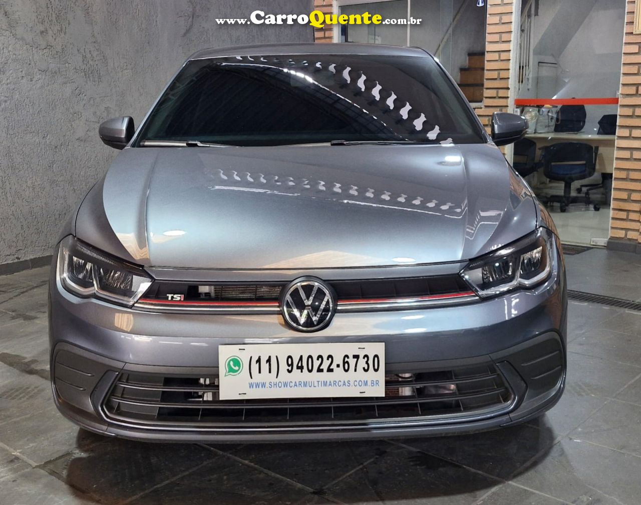 VOLKSWAGEN   POLO 1.0 TSI FLEX 12V 5P   CINZA 2025 1.0 FLEX - Loja