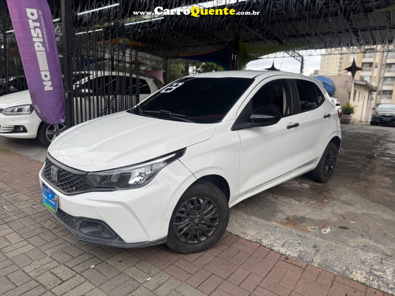 FIAT   ARGO 1.0 6V FLEX.   BRANCO 2023  1.0 FLEX - Loja
