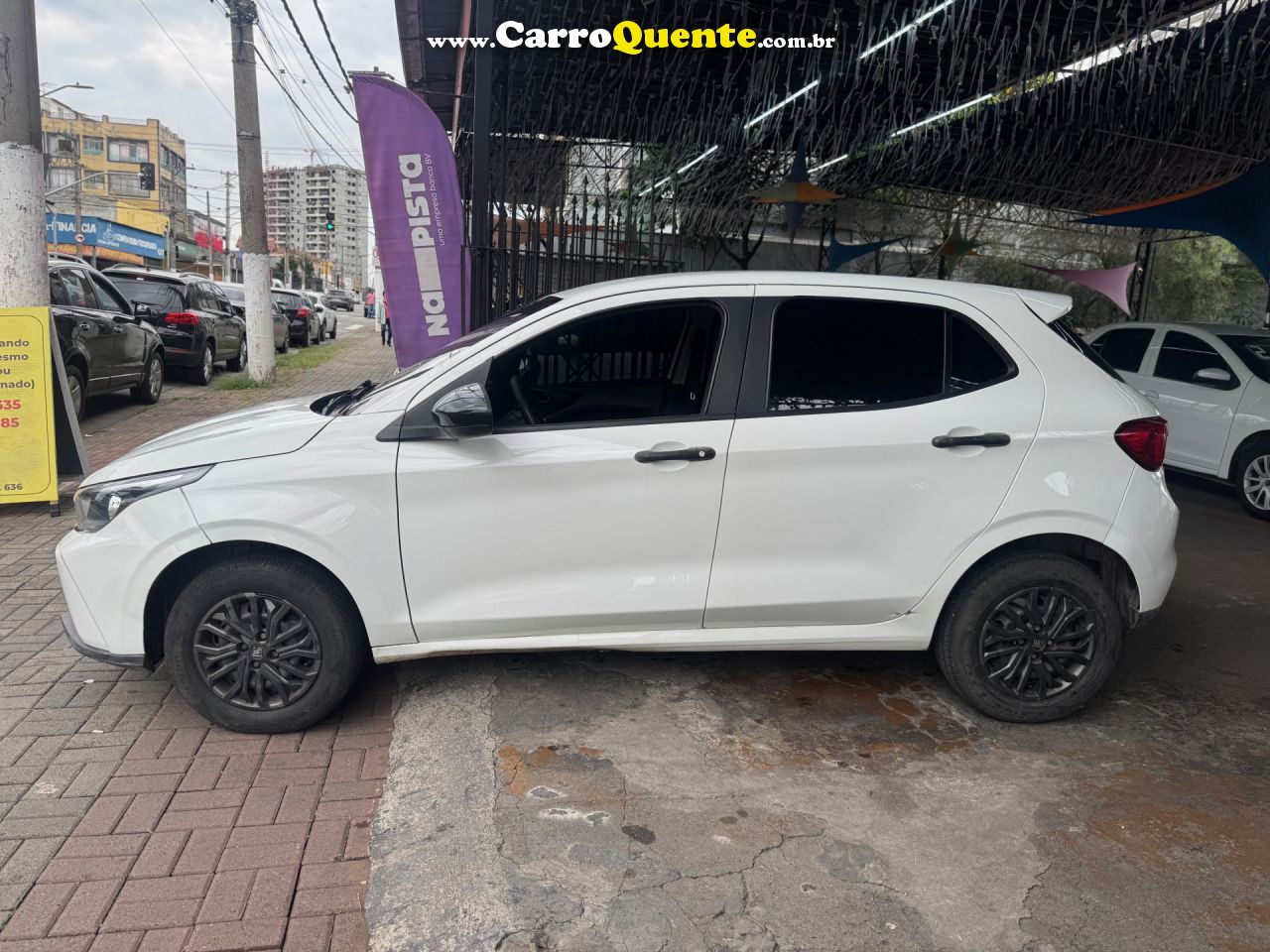 FIAT   ARGO 1.0 6V FLEX.   BRANCO 2023  1.0 FLEX - Loja