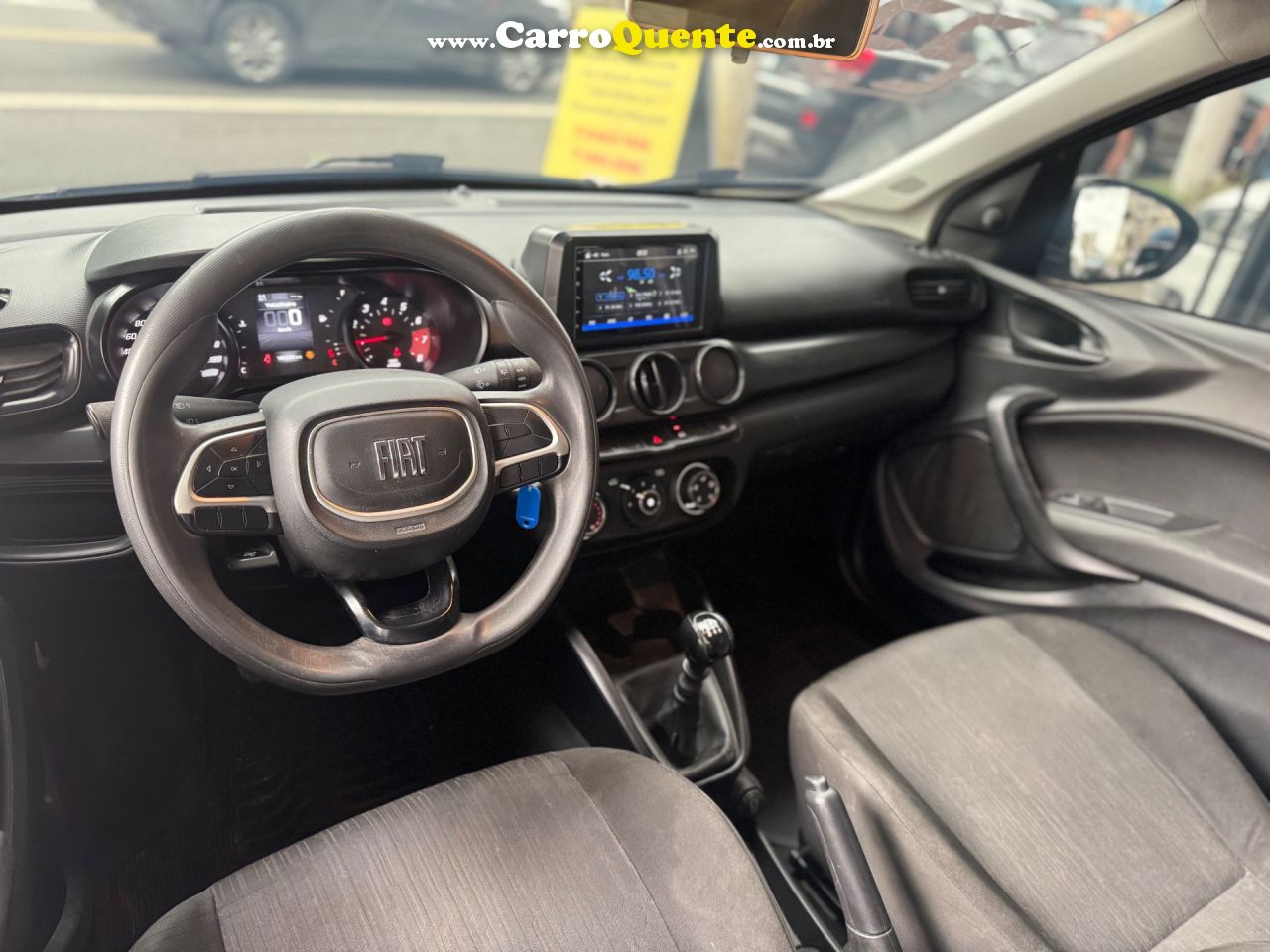 FIAT   ARGO 1.0 6V FLEX.   BRANCO 2023  1.0 FLEX - Loja