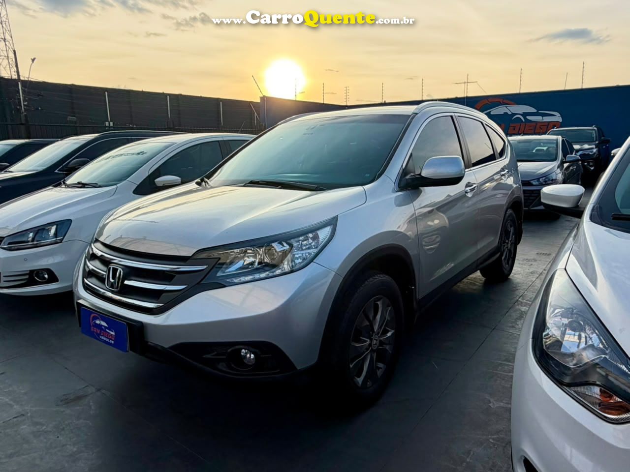 HONDA   CR-V EXL 2.0 FLEXONE 16V 2WD AUT.   PRATA 2014 2.0 GASOLINA - Loja