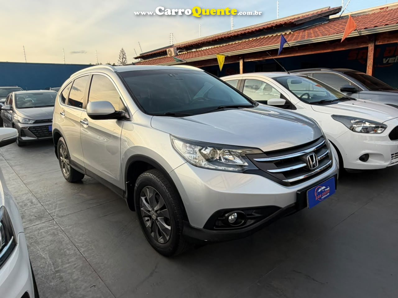 HONDA   CR-V EXL 2.0 FLEXONE 16V 2WD AUT.   PRATA 2014 2.0 GASOLINA - Loja