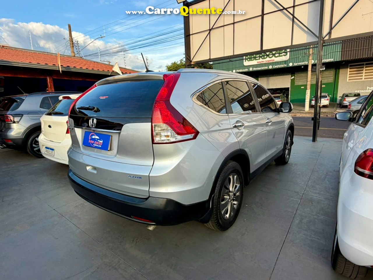 HONDA   CR-V EXL 2.0 FLEXONE 16V 2WD AUT.   PRATA 2014 2.0 GASOLINA - Loja