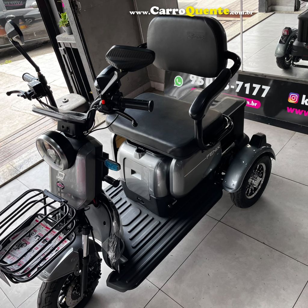 DUOS   FÊNIX   CINZA 2026 1000W ELÉTRICO - Loja