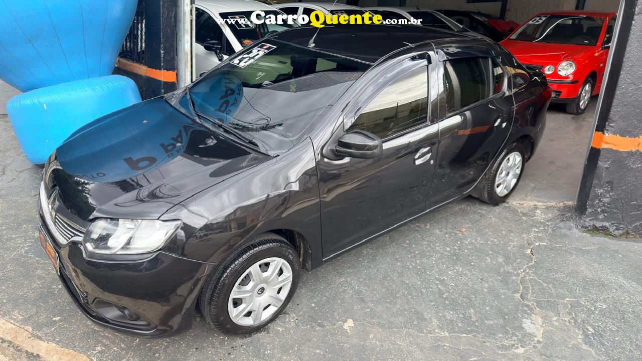 RENAULT   LOGAN EXPRESSION FLEX 1.0 12V 4P   PRETO 2020 1.0 FLEX - Loja