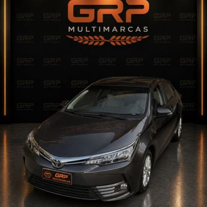 TOYOTA   COROLLA XEI 2.0 FLEX 16V AUT.   CINZA 2015 2.0 FLEX