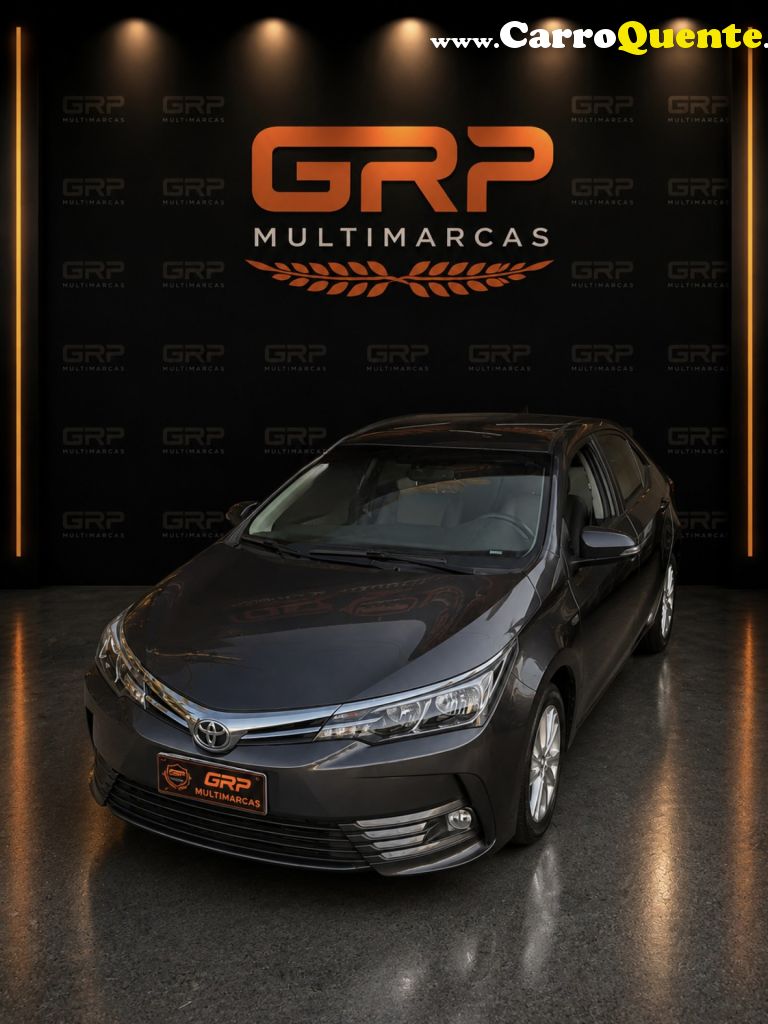 TOYOTA   COROLLA XEI 2.0 FLEX 16V AUT.   CINZA 2015 2.0 FLEX - Loja