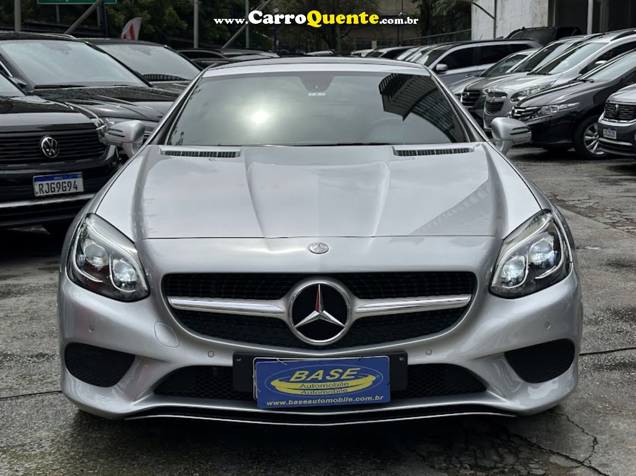 MERCEDES-BENZ   SLC-300 2.0 TURBO 245CV AUT.   PRATA 2017 2.0 T GASOLINA - Loja