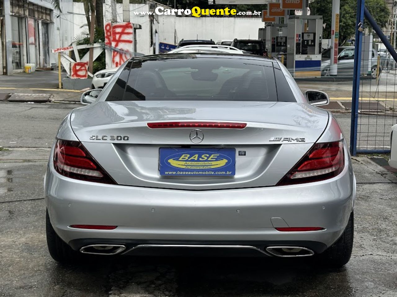 MERCEDES-BENZ   SLC-300 2.0 TURBO 245CV AUT.   PRATA 2017 2.0 T GASOLINA - Loja