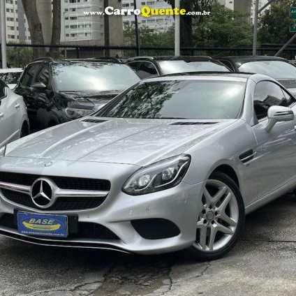 MERCEDES-BENZ   SLC-300 2.0 TURBO 245CV AUT.   PRATA 2017 2.0 T GASOLINA