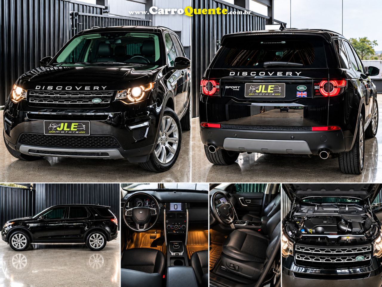 LAND ROVER   LRDISC SPT P240 SE   PRETO 2018 2.0 GASOLINA - Loja