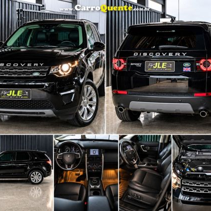 LAND ROVER   LRDISC SPT P240 SE   PRETO 2018 2.0 GASOLINA