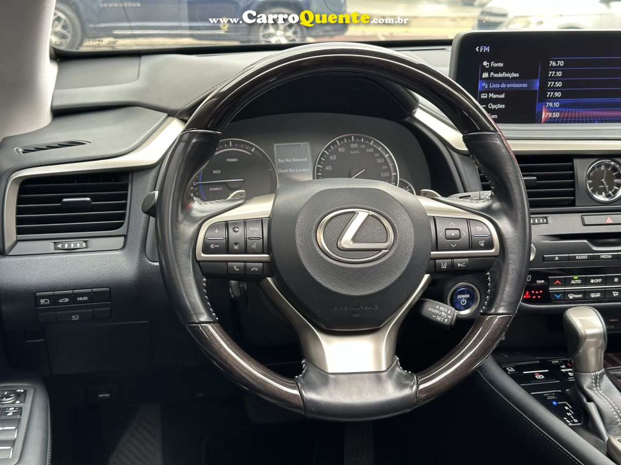LEXUS   RX-450H LUXURY 3.5 24V V6 AUT. (HÍBRIDO)   PRETO 2022 3.5 GASOLINA E ELÉTRICO - Loja
