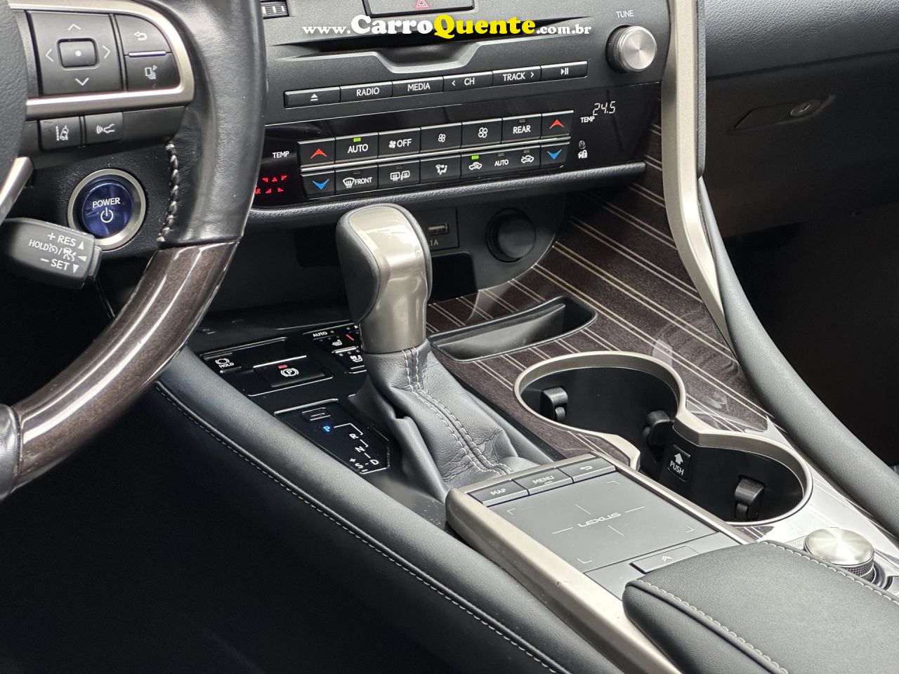 LEXUS   RX-450H LUXURY 3.5 24V V6 AUT. (HÍBRIDO)   PRETO 2022 3.5 GASOLINA E ELÉTRICO - Loja