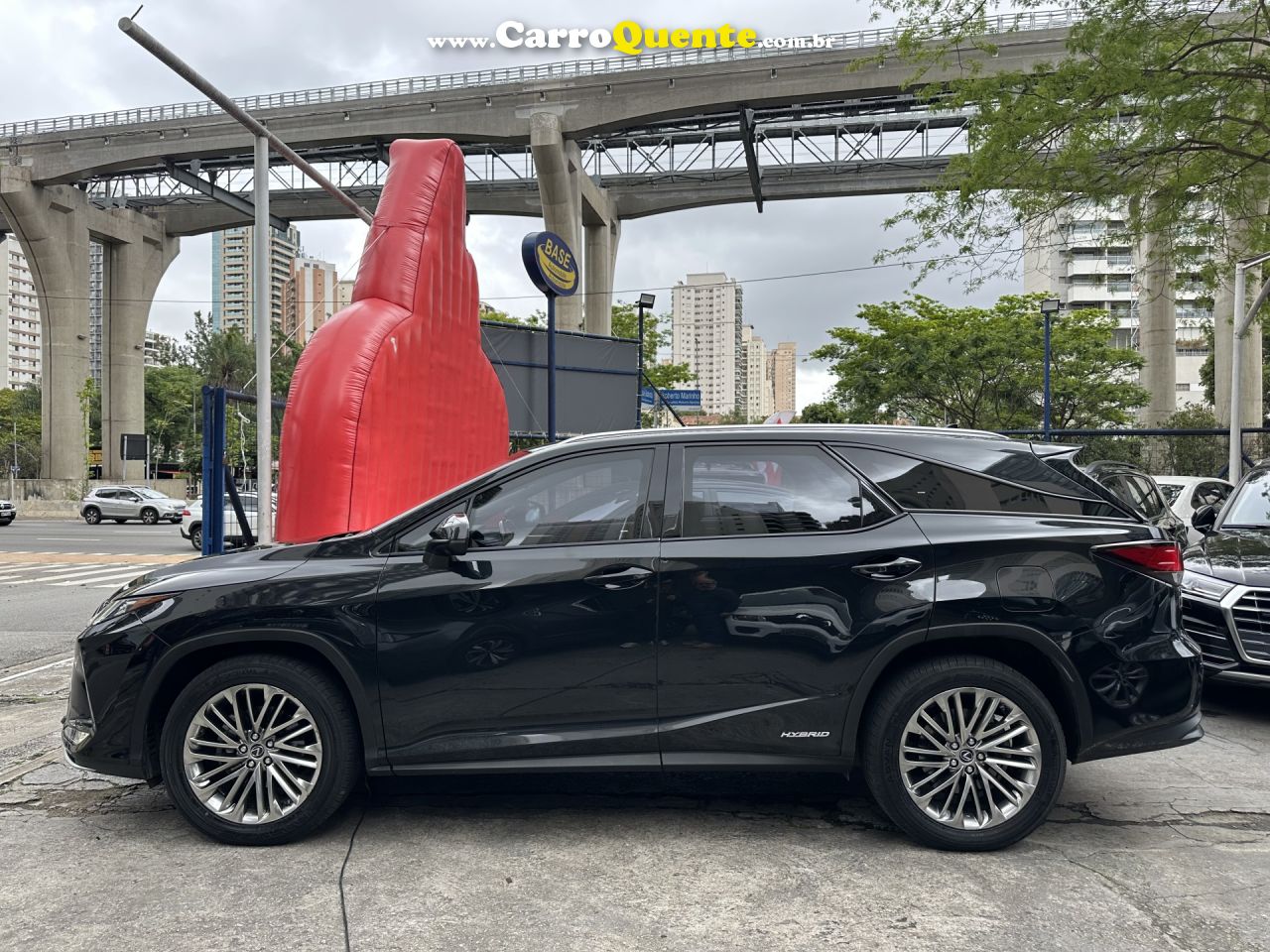 LEXUS   RX-450H LUXURY 3.5 24V V6 AUT. (HÍBRIDO)   PRETO 2022 3.5 GASOLINA E ELÉTRICO - Loja
