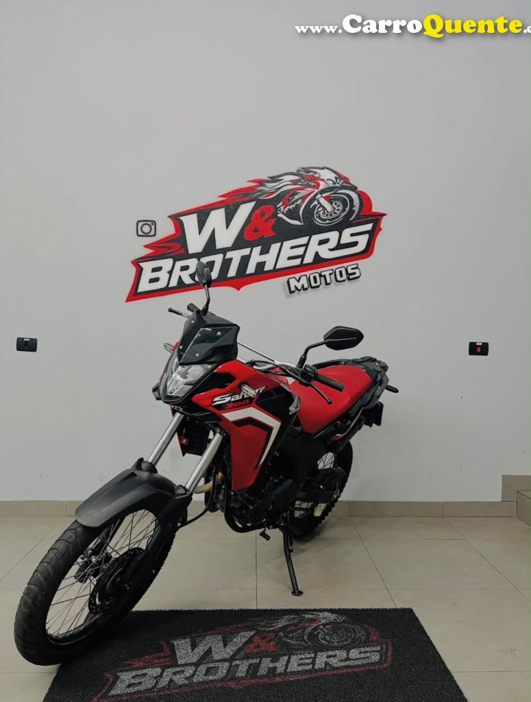 HONDA   XRE 300 SAHARA RAL   VERMELHO 2024 300 FLEX - Loja