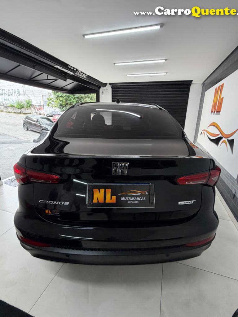 FIAT   CRONOS DRIVE 1.3 8V FLEX   PRETO 2022 1.3 FLEX - Loja