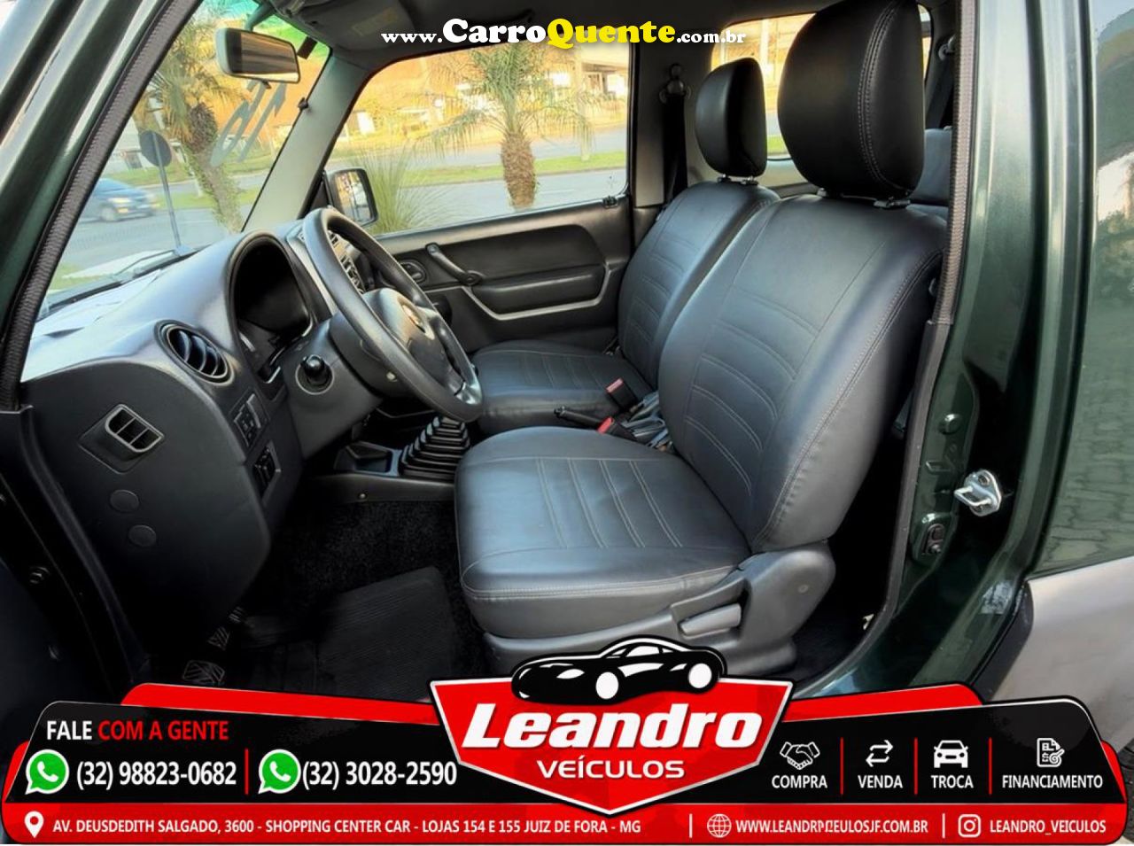 SUZUKI   JIMNY WIDE JIMNY4ALL 1.3 16V   VERDE 2016 1.3 GASOLINA - Loja