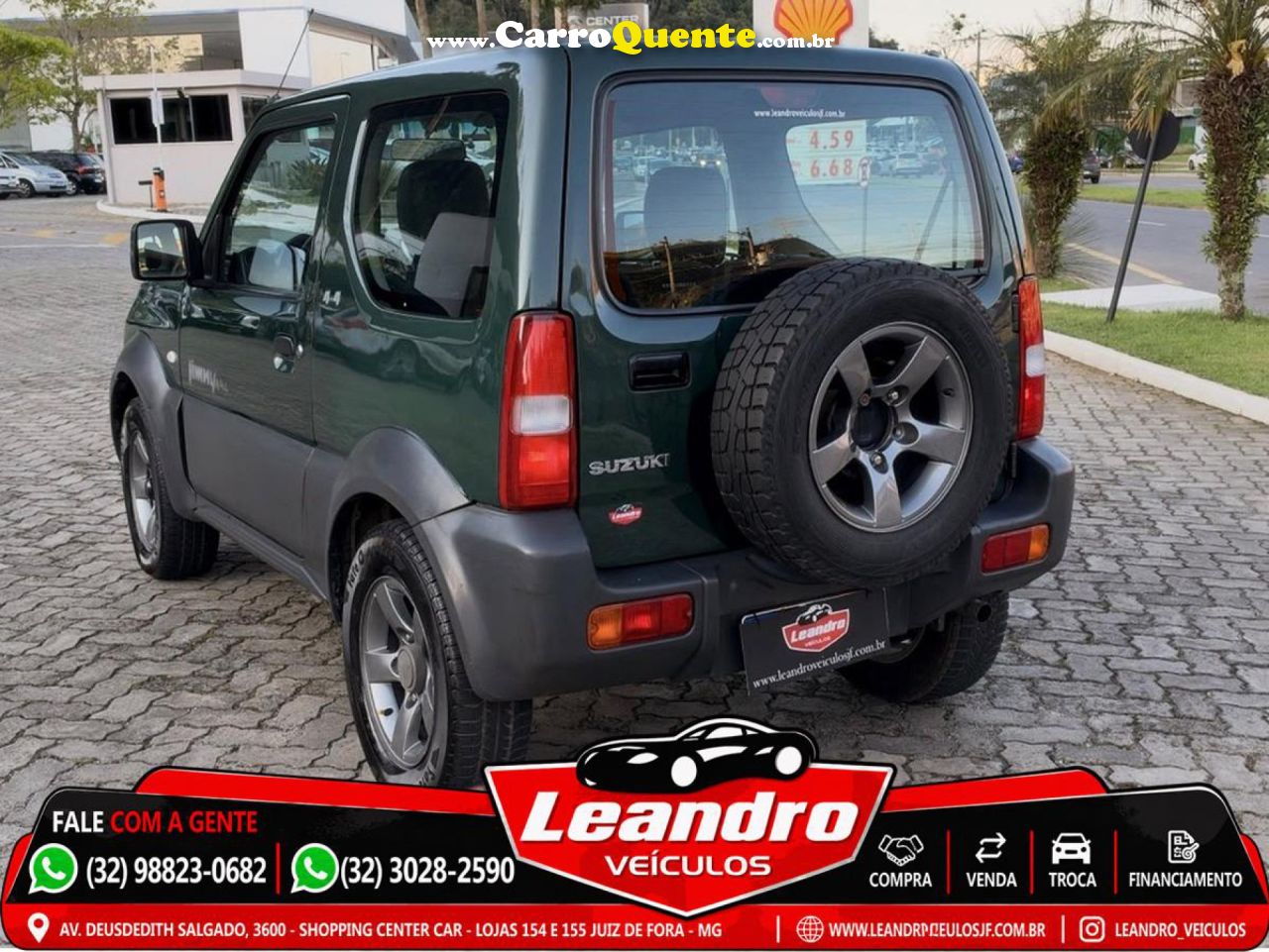 SUZUKI   JIMNY WIDE JIMNY4ALL 1.3 16V   VERDE 2016 1.3 GASOLINA - Loja