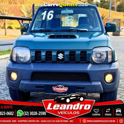 SUZUKI   JIMNY WIDE JIMNY4ALL 1.3 16V   VERDE 2016 1.3 GASOLINA