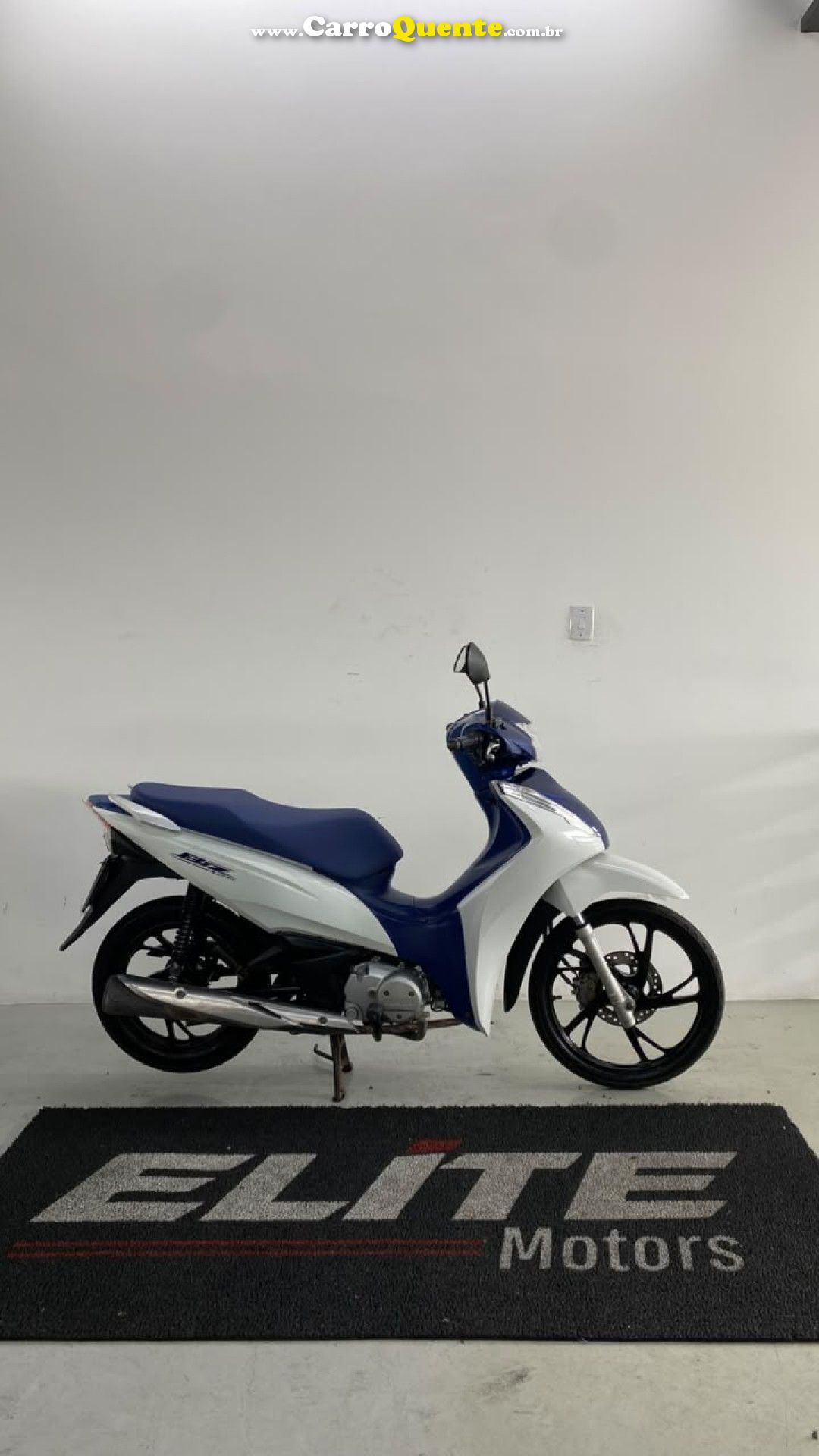 HONDA   BIZ 125 EX   BRANCO 2022 125 FLEX - Loja