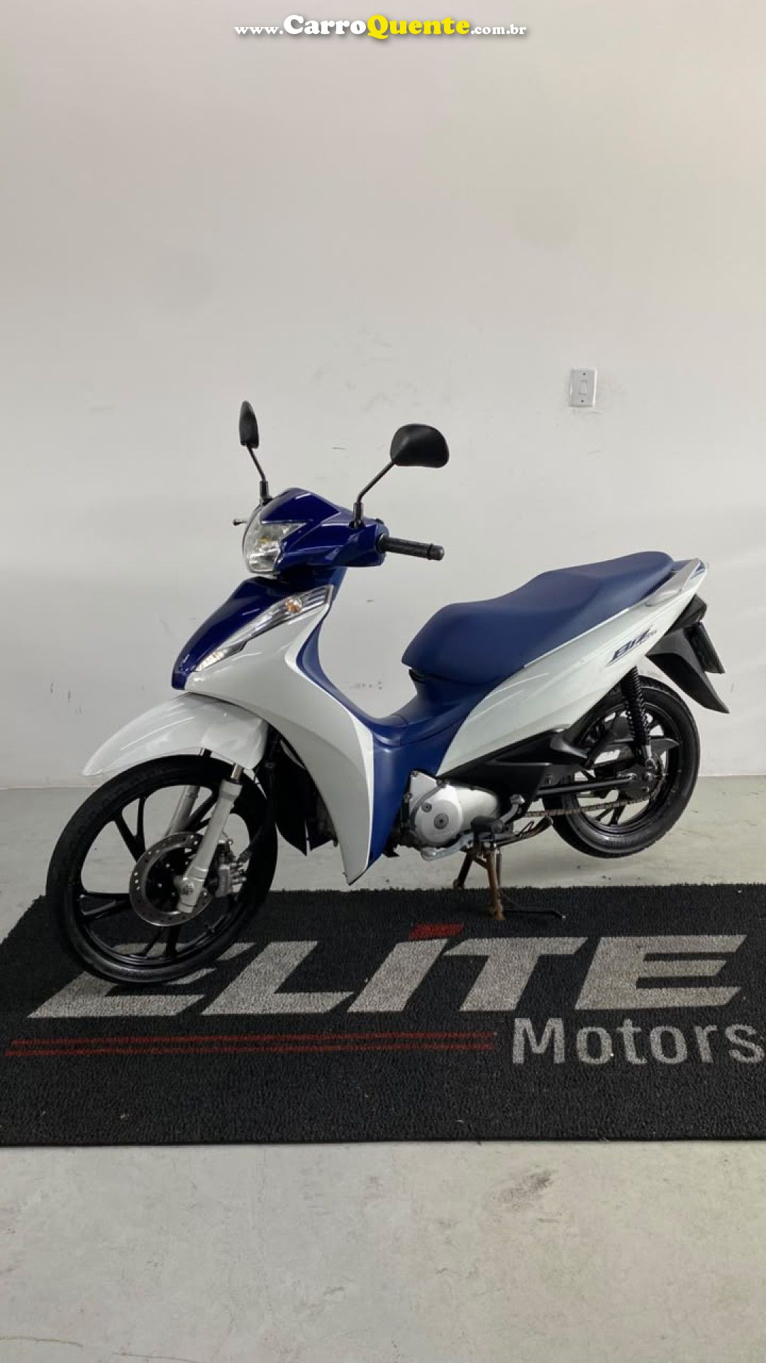 HONDA   BIZ 125 EX   BRANCO 2022 125 FLEX - Loja