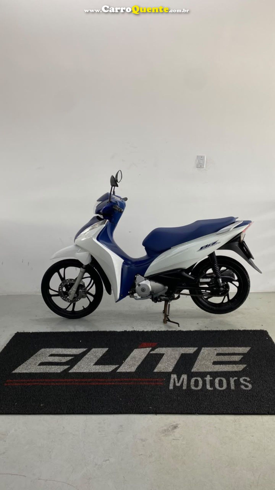 HONDA   BIZ 125 EX   BRANCO 2022 125 FLEX - Loja