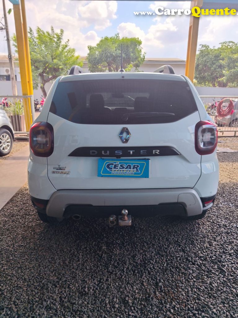 RENAULT   DUSTER ICONIC 1.6 16V FLEX AUT.   BRANCO 2021 1.6 FLEX - Loja