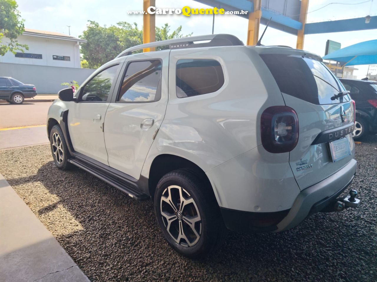 RENAULT   DUSTER ICONIC 1.6 16V FLEX AUT.   BRANCO 2021 1.6 FLEX - Loja