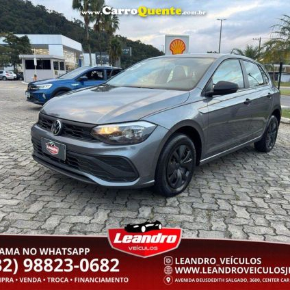 VOLKSWAGEN   POLO TRACK 1.0 FLEX 12V 5P   CINZA 2025 1.0 FLEX